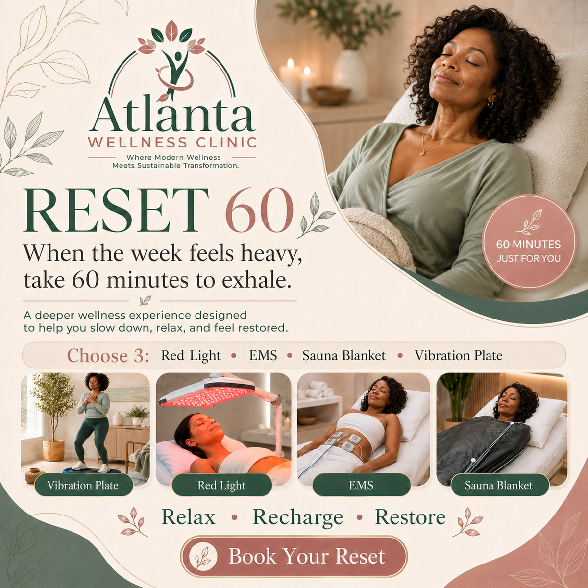 RESET 60 — 60-Minute Wellness Reset