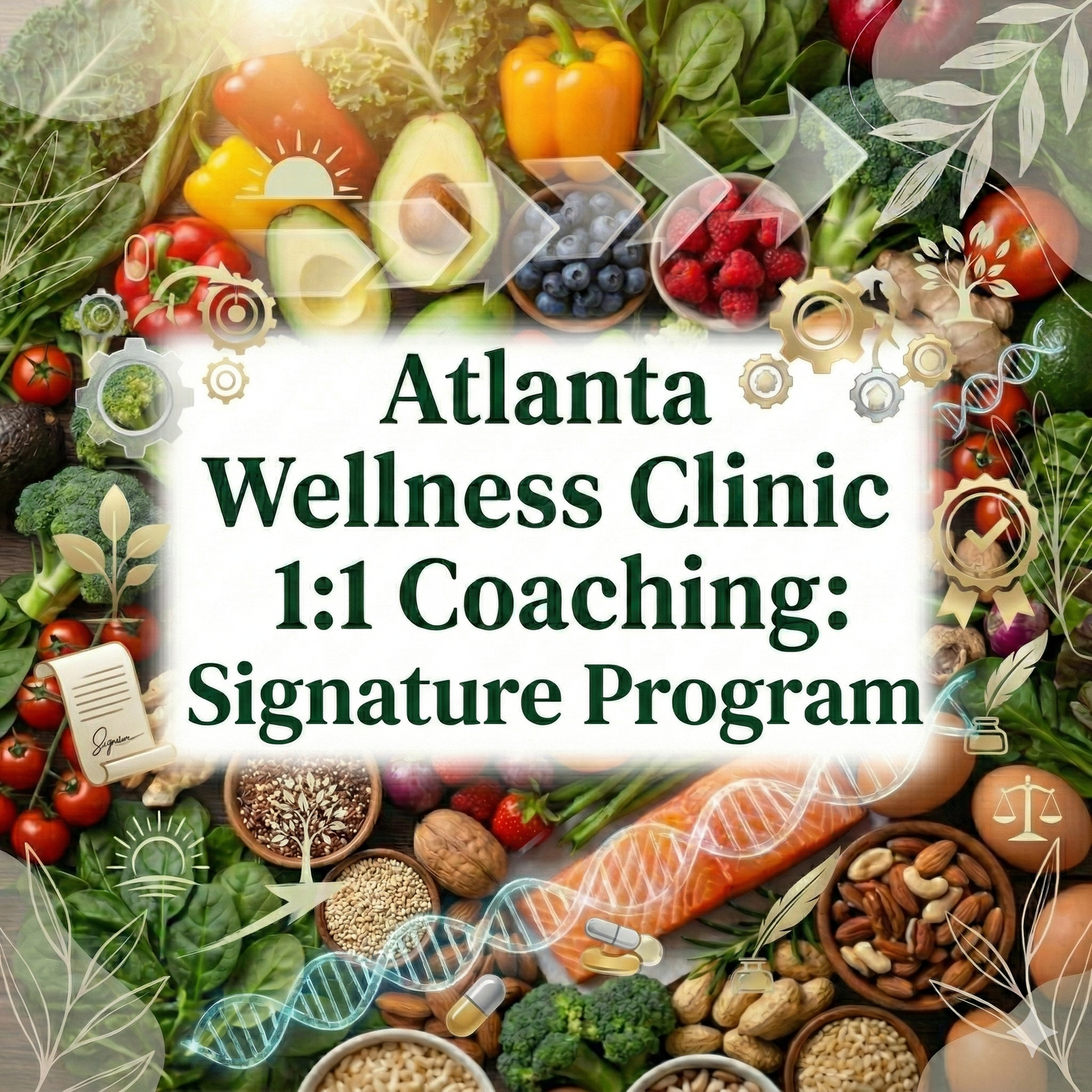 1:1 Holistic Nutrition & Habit Coaching: Signature (12 Weeks)