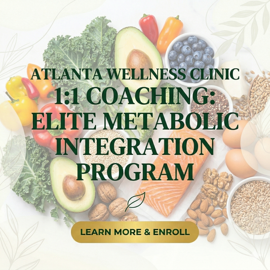1:1 Holistic Nutrition & Habit Coaching: Elite Metabolic Integration (12 Weeks)