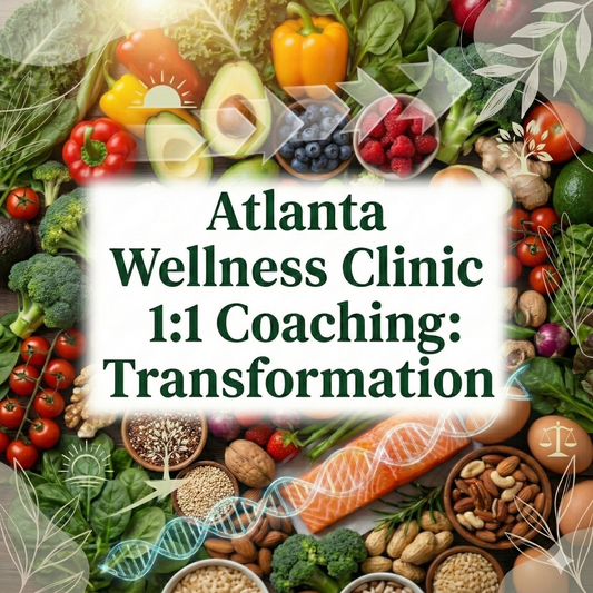 1:1 Holistic Nutrition & Habit Coaching: Transformation (8 Weeks)