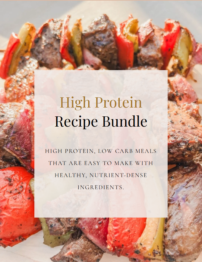 High Protein / Low Carb Recipe Bundle